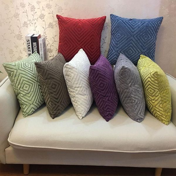 cushion/decorative pillow 1pcs solid color lattice throw cushion cover home decoration sofa bed pillowcover decorative office bedside
cushion/decorative pillow 1pcs solid color lattice throw cushion cover home decoration sofa bed pillowcover decorative office bedside