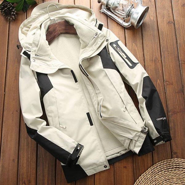 men's trench coats men women softshell outdoor jacket multi-function windproof waterproof male winter sailing mountain&hiking outwear, Tan;black
men's trench coats men women softshell outdoor jacket multi-function windproof waterproof male winter sailing mountain&hiking outwear, Tan;black
