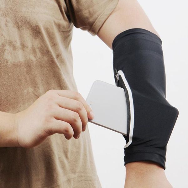 elbow & knee pads outdoor arm bag wrist elastic sunscreen wristband for phone, Black;gray
elbow & knee pads outdoor arm bag wrist elastic sunscreen wristband for phone, Black;gray