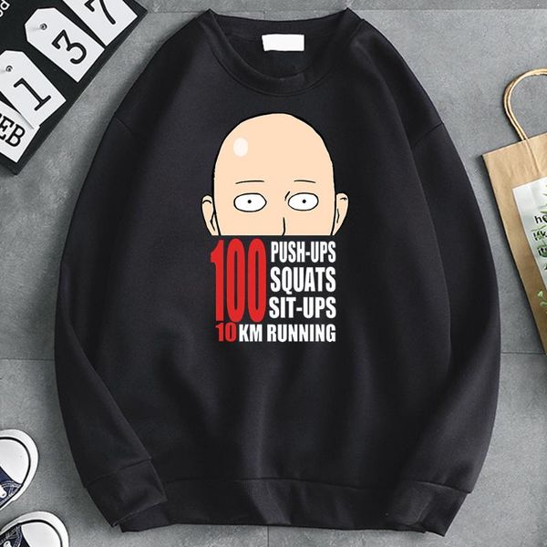 men's hoodies & sweatshirts cartoon one punch print hoodie man casual sweatshirt loose pocket fleece soft hoody manga crewneck anime st, Black
men's hoodies & sweatshirts cartoon one punch print hoodie man casual sweatshirt loose pocket fleece soft hoody manga crewneck anime st, Black