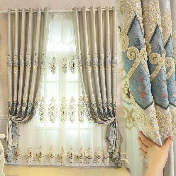 curtain & drapes european jacquard fabric simple light-shielding embroidered curtains living room bedroom chuang lian bu dai screens
curtain & drapes european jacquard fabric simple light-shielding embroidered curtains living room bedroom chuang lian bu dai screens