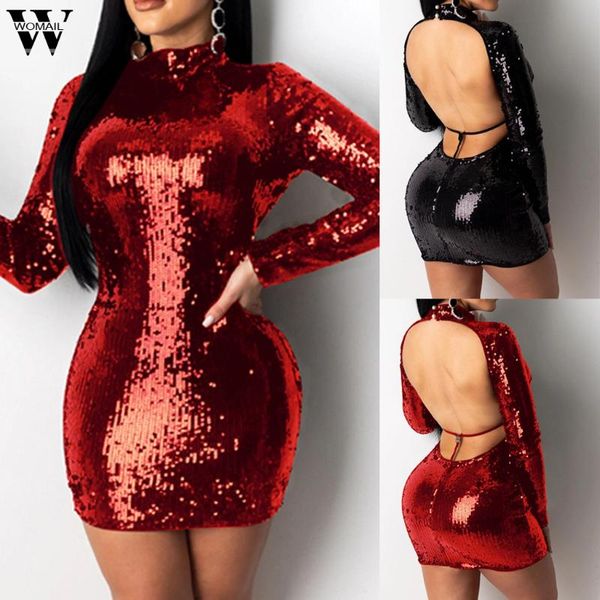 womail dress backless solid sequin women long sleeve bodycon mini party short package hip sheath vestidos d11 casual dresses, Black;gray
womail dress backless solid sequin women long sleeve bodycon mini party short package hip sheath vestidos d11 casual dresses, Black;gray
