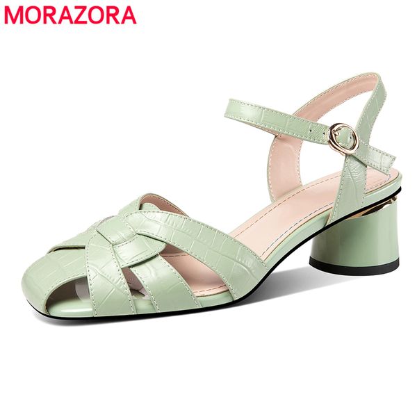 morazora plus size 34-42 genuine leather sandals women shoes buckle hollow gladiator sandals ladies party wedding shoes 210506, Black
morazora plus size 34-42 genuine leather sandals women shoes buckle hollow gladiator sandals ladies party wedding shoes 210506, Black