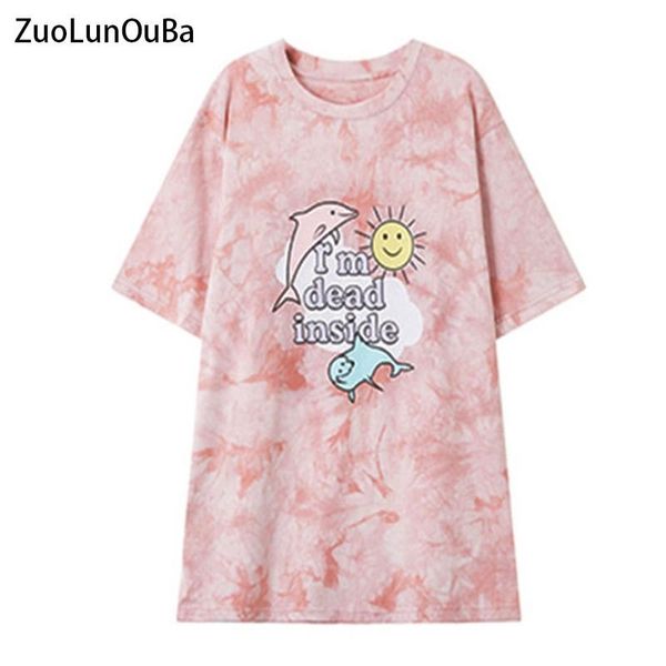 women's t-shirt 2021 summer short sleeves loose sisters loaded women t shirt tie-dye print harajuku alphabet sun pink dolphin lady tees, White
women's t-shirt 2021 summer short sleeves loose sisters loaded women t shirt tie-dye print harajuku alphabet sun pink dolphin lady tees, White