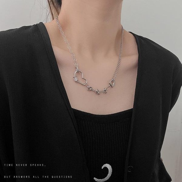 pendant necklaces necklace women heart woman chain simple jewelry silver color trendy sweet metal zinc alloy naszyjnik
pendant necklaces necklace women heart woman chain simple jewelry silver color trendy sweet metal zinc alloy naszyjnik
