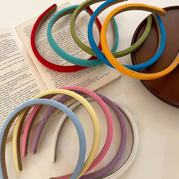 summer trend women girls candy color hair hoops fine sponge padded solid color hair band accessories gift, Slivery;white
summer trend women girls candy color hair hoops fine sponge padded solid color hair band accessories gift, Slivery;white