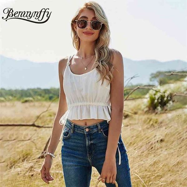 u-neck solid drawstring peplum women summer casual strap crop s holiday style female sleeveless cami 210510, White
u-neck solid drawstring peplum women summer casual strap crop s holiday style female sleeveless cami 210510, White