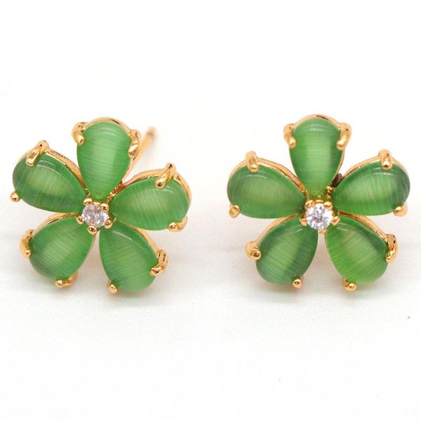 stud lovely green crystal sunflower earrings for women girls korean style flowers fashion party jewelry gifts, Golden;silver
stud lovely green crystal sunflower earrings for women girls korean style flowers fashion party jewelry gifts, Golden;silver