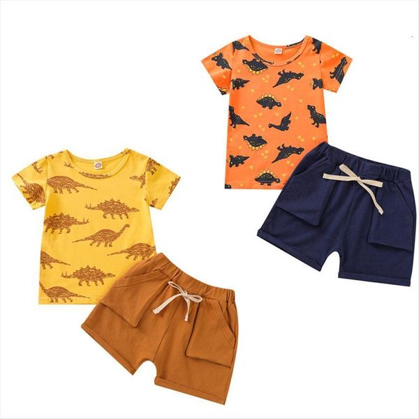 1 4y summer kids boys clothes sets cartoon dinosaur printed short sleeve t shirts shorts 2pcs, White
1 4y summer kids boys clothes sets cartoon dinosaur printed short sleeve t shirts shorts 2pcs, White