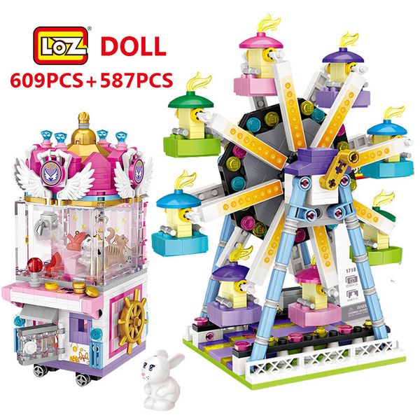 loz mini friends amusement park ferris wheel carousel pirate ship building blocks diy bricks toys for girls 1008
loz mini friends amusement park ferris wheel carousel pirate ship building blocks diy bricks toys for girls 1008