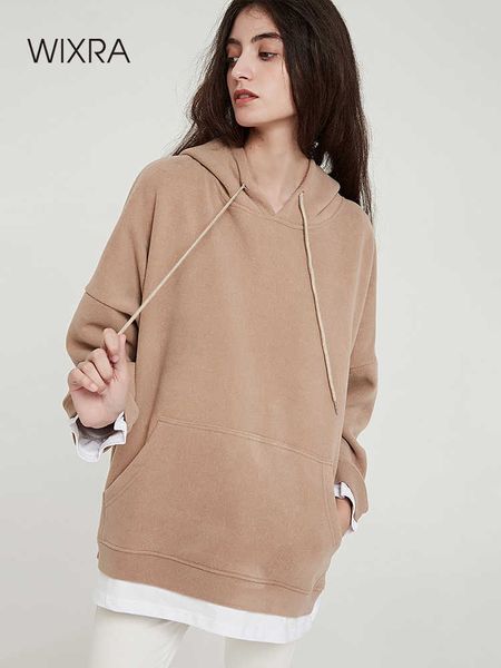 wixra women's long sleeved sweater, velvet hoodie, oversized, autumn and winter series, casual, 2019, Black;brown
wixra women's long sleeved sweater, velvet hoodie, oversized, autumn and winter series, casual, 2019, Black;brown