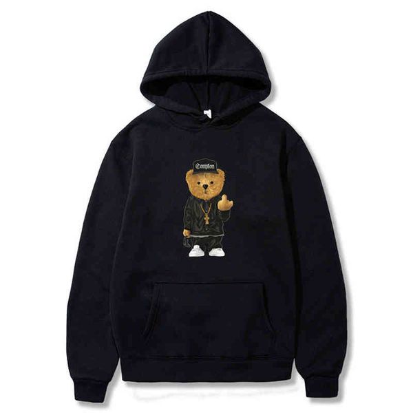 women harajuku toy bear print hooded sweatshirts streetwear hip hop casual pullover hoodies 2022 mens fashion outwear clothing, Black
women harajuku toy bear print hooded sweatshirts streetwear hip hop casual pullover hoodies 2022 mens fashion outwear clothing, Black