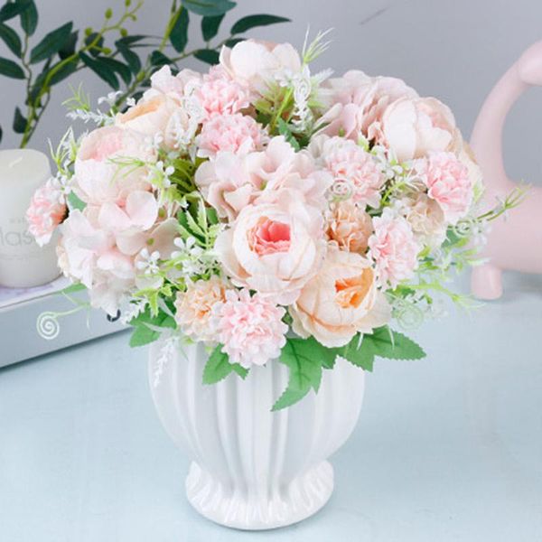 decorative flowers & wreaths 6 forks fake roses bouquet home wedding artificial flower peony hydrangea party birthday valentines day floral
decorative flowers & wreaths 6 forks fake roses bouquet home wedding artificial flower peony hydrangea party birthday valentines day floral