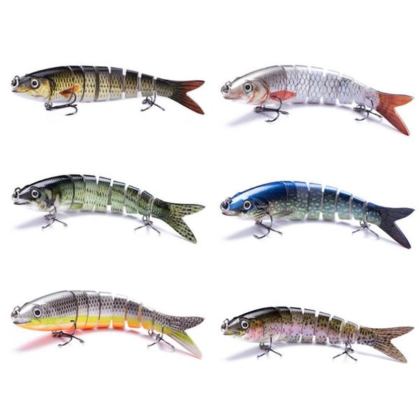 pcs multi jointed fishing lures 135mm/20g crankbait 8 segments wobblers artificial bait hard swimbait hooks
pcs multi jointed fishing lures 135mm/20g crankbait 8 segments wobblers artificial bait hard swimbait hooks