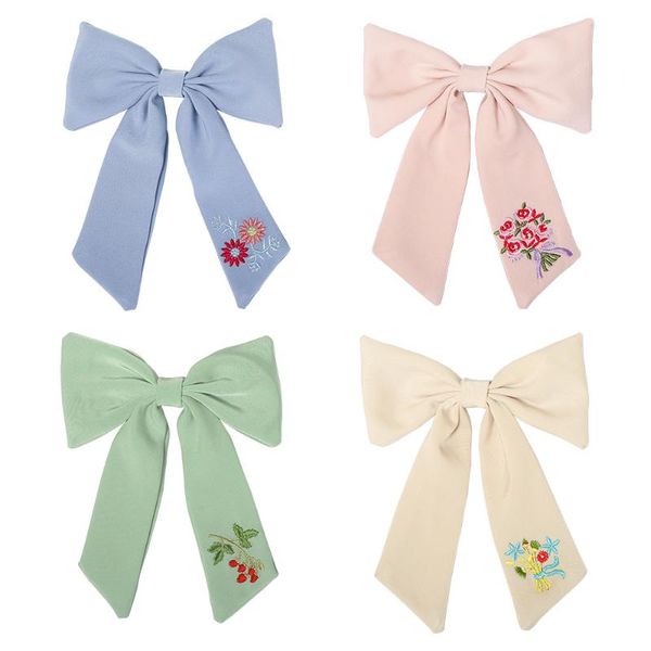 hair accessories 12 pcs/lot, 4.9 inch women girls fabric bow clips, schoolgirl flower embroidery barrettes, Slivery;white
hair accessories 12 pcs/lot, 4.9 inch women girls fabric bow clips, schoolgirl flower embroidery barrettes, Slivery;white