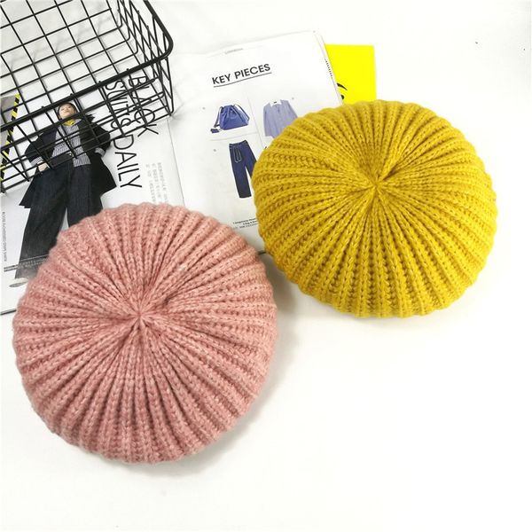 hat women's versatile cashmere wool hat small fresh beret casual warm knitting artist hat, Blue;gray
hat women's versatile cashmere wool hat small fresh beret casual warm knitting artist hat, Blue;gray