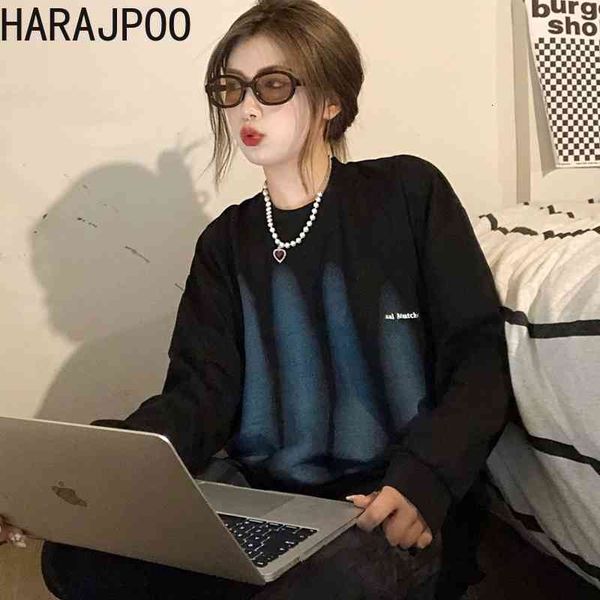 women hoodie harajpoo female pullovers black o neck spring autumn 2021 new printing loose mid length fried street clothes goth sweatshirt
women hoodie harajpoo female pullovers black o neck spring autumn 2021 new printing loose mid length fried street clothes goth sweatshirt
