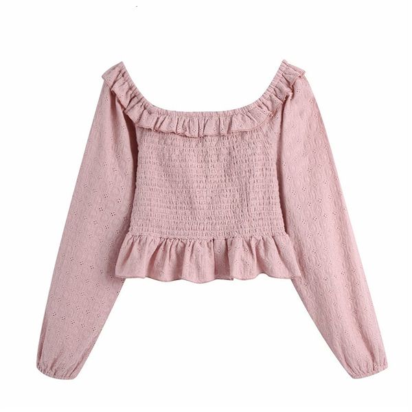 women's polos women sprint fashion slash neck ruffles pink elastic blouse chic lady casual long sleeve lace embroidery short, White
women's polos women sprint fashion slash neck ruffles pink elastic blouse chic lady casual long sleeve lace embroidery short, White