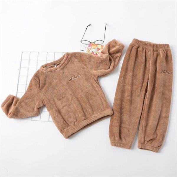 clothing sets boys girls home wear clothes children casual velvet pullover pants 2pcs sleepwear for baby kids tracksuits 8y, White
clothing sets boys girls home wear clothes children casual velvet pullover pants 2pcs sleepwear for baby kids tracksuits 8y, White