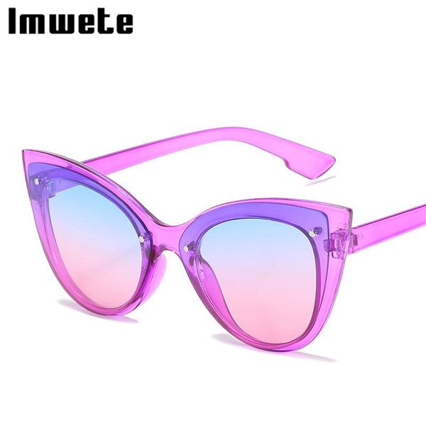 sunglasses imwete cat eye women oversized eyewear colored gradient sun glasses fashion brand designer shades for ladies, White;black
sunglasses imwete cat eye women oversized eyewear colored gradient sun glasses fashion brand designer shades for ladies, White;black