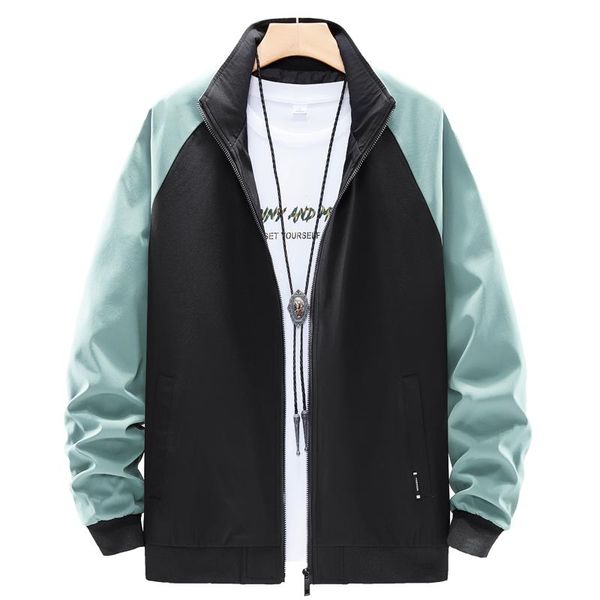 men's jackets stand-up collar jacket male 2021 autumn color matching wild simple large size fashion trend young handsome, Black;brown
men's jackets stand-up collar jacket male 2021 autumn color matching wild simple large size fashion trend young handsome, Black;brown