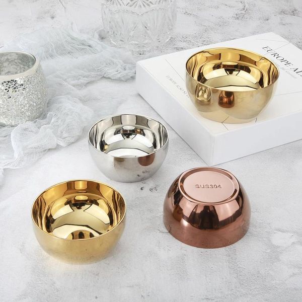 stainless steel bowl golden silver color double layer insulated soup noodle ramen container kitchen supplies 1pc bowls
stainless steel bowl golden silver color double layer insulated soup noodle ramen container kitchen supplies 1pc bowls