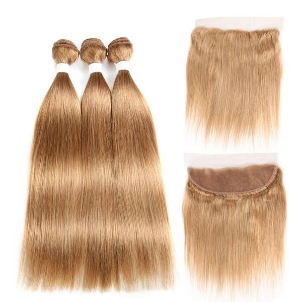 human hair bulks honey blonde color 3/4pcs brazilian straight bundles with frontal 13x4 soku weave non-remy extension, Black
human hair bulks honey blonde color 3/4pcs brazilian straight bundles with frontal 13x4 soku weave non-remy extension, Black