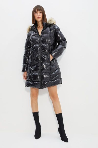women's jackets trendyol removable hooded oversize bright inflatable coat twoaw22mo0277, Black;brown
women's jackets trendyol removable hooded oversize bright inflatable coat twoaw22mo0277, Black;brown
