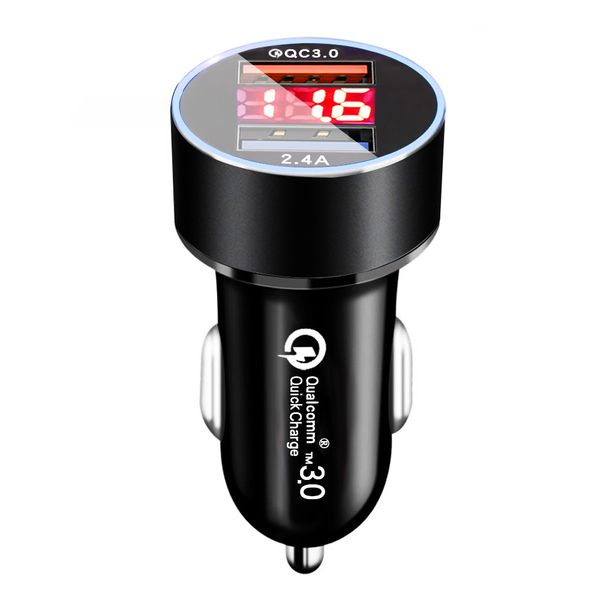 cell phone chargers car charger quick charge 3.0 dual usb high speed fast charging 2.4a adapter for iphone
cell phone chargers car charger quick charge 3.0 dual usb high speed fast charging 2.4a adapter for iphone