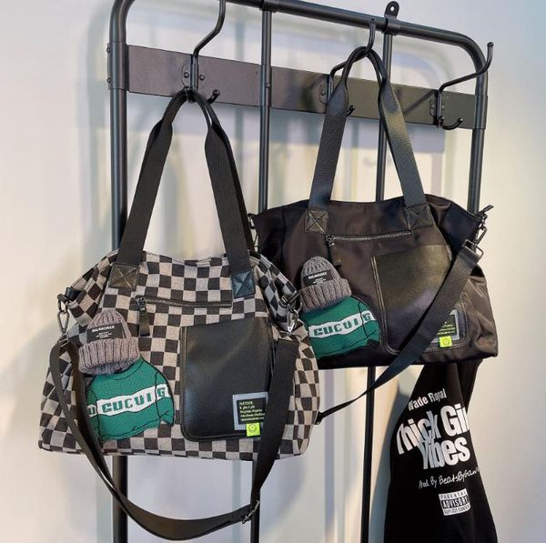 cross body female bags autumn/winter checkerboard pattern denim one-shoulder large-capacity travel fashion messenger bag
cross body female bags autumn/winter checkerboard pattern denim one-shoulder large-capacity travel fashion messenger bag