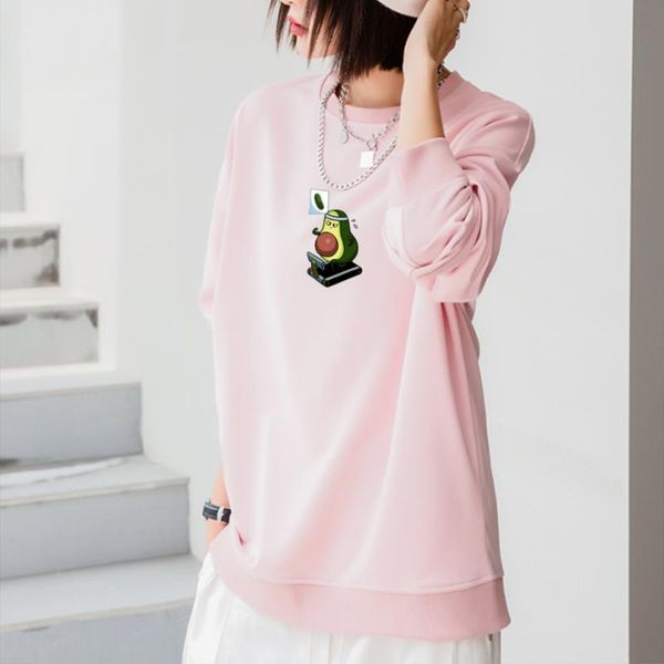 women's hoodies & sweatshirts streetwear couple pullover avocado print autumn cotton thin sport blouse coat korean cute women, Black
women's hoodies & sweatshirts streetwear couple pullover avocado print autumn cotton thin sport blouse coat korean cute women, Black