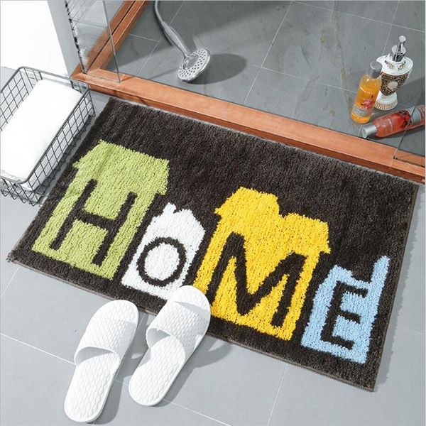 household bathroom carpet kitchen bedroom floor mat black absorbent non-slip home foot carpets
household bathroom carpet kitchen bedroom floor mat black absorbent non-slip home foot carpets