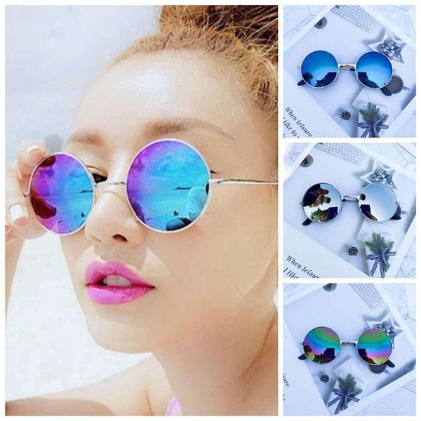 sunglasses classic small frame round women/men brand designer alloy mirror sun glasses vintage modis oculos, White;black
sunglasses classic small frame round women/men brand designer alloy mirror sun glasses vintage modis oculos, White;black