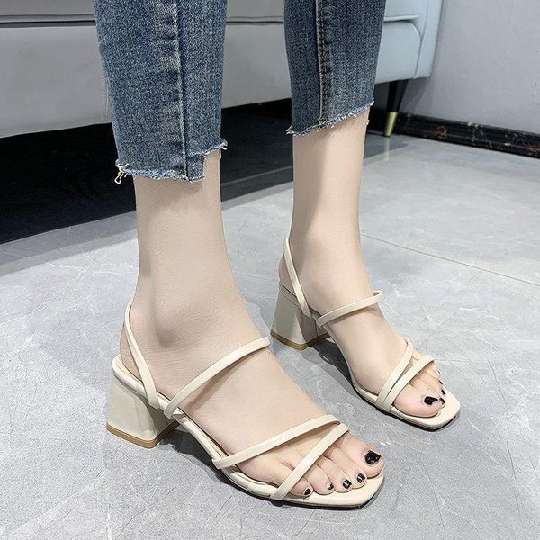 slippers women square toe khaki sandal summer shoes woman black slides slipper female high heel beige vintage sandels 2021
slippers women square toe khaki sandal summer shoes woman black slides slipper female high heel beige vintage sandels 2021