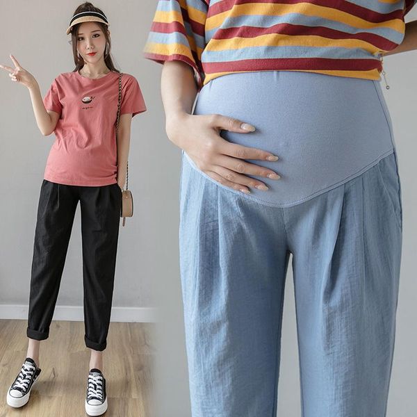 summer thin cotton linen maternity pants belly casual straight loose clothes for pregnant women pregnancy trousers bottoms, White
summer thin cotton linen maternity pants belly casual straight loose clothes for pregnant women pregnancy trousers bottoms, White