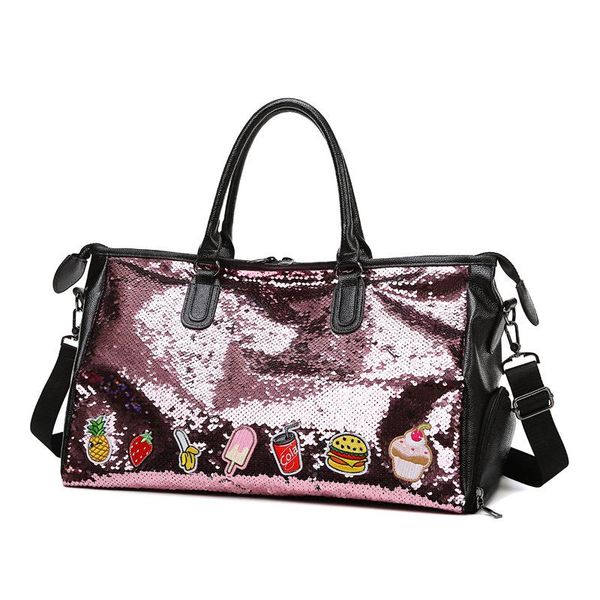 korean version of handbag women's large - capacity short distance travel bag fashion simple one shoulder duffel bags
korean version of handbag women's large - capacity short distance travel bag fashion simple one shoulder duffel bags