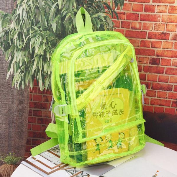 backpack waterproof pvc stylish transparent clear fashion daily teenager girls solid candy color zipper birthday school bags
backpack waterproof pvc stylish transparent clear fashion daily teenager girls solid candy color zipper birthday school bags