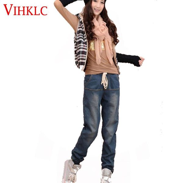 winter plus velvet warm harem jeans fashion women loose elastic waist large size 26-34 h410 women's, Blue
winter plus velvet warm harem jeans fashion women loose elastic waist large size 26-34 h410 women's, Blue