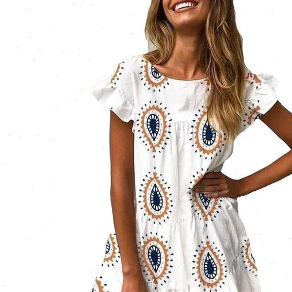 europe and women dress the united states popular summer explosions printed womens lotus leaf sleeve short sleeved good quality, Black;gray
europe and women dress the united states popular summer explosions printed womens lotus leaf sleeve short sleeved good quality, Black;gray