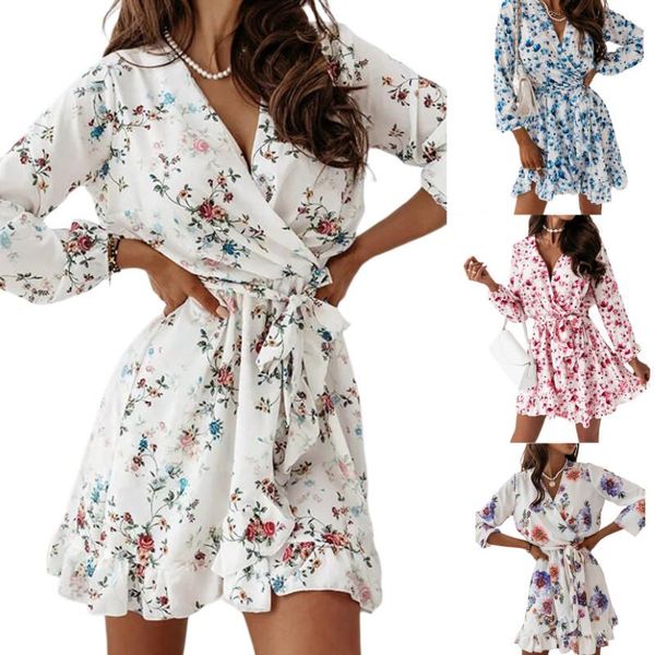 casual dresses women tie-up ruffle dress, adults flower print long sleeve v-neck ruffles lace up dress spring autumn, Black;gray
casual dresses women tie-up ruffle dress, adults flower print long sleeve v-neck ruffles lace up dress spring autumn, Black;gray