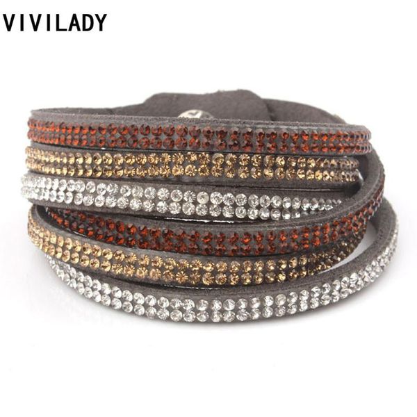 tennis vivilady austrian crystal wrapped bracelets microfiber elements 40cm length fashion rhinestone jewelry handmade accessory gifts, Golden;silver
tennis vivilady austrian crystal wrapped bracelets microfiber elements 40cm length fashion rhinestone jewelry handmade accessory gifts, Golden;silver