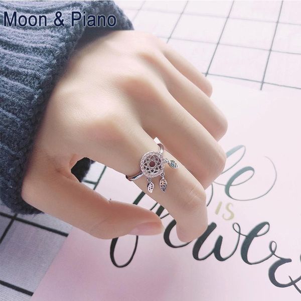 cluster rings fashion women dreamcatcher feather 1/pcs white s925 adjustable elegant charm ring party appointment accessories for lady, Golden;silver
cluster rings fashion women dreamcatcher feather 1/pcs white s925 adjustable elegant charm ring party appointment accessories for lady, Golden;silver