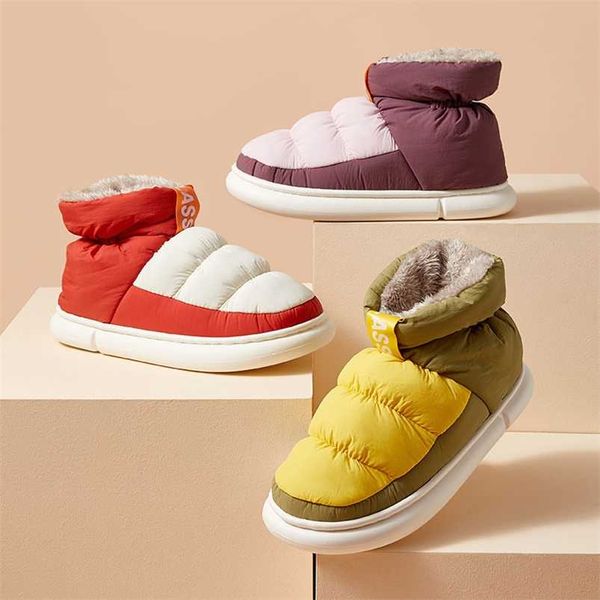 winter women home slippers down warm plush waterproof female shoes indoor outdoor sewing thick sole non-slip ladies footwear 211110, Black
winter women home slippers down warm plush waterproof female shoes indoor outdoor sewing thick sole non-slip ladies footwear 211110, Black