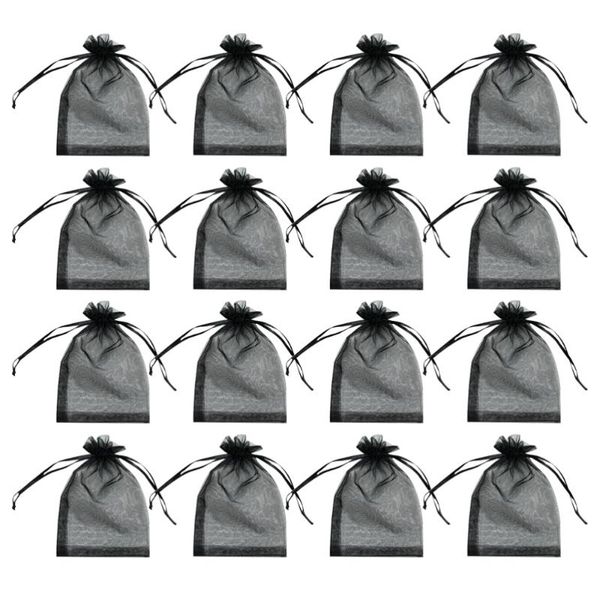 storage bags 100pcs pure color pearl gauze bag bundle mouth gift receiving pouch (black)
storage bags 100pcs pure color pearl gauze bag bundle mouth gift receiving pouch (black)