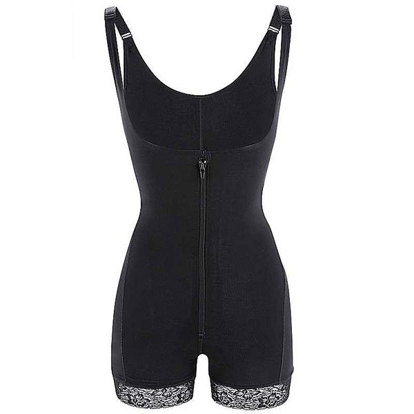women's shapers body shapewear black nude bodysuit zip up shaping plus size femme ropers adjustable shoulder strap ropa stretch suits, Black;white
women's shapers body shapewear black nude bodysuit zip up shaping plus size femme ropers adjustable shoulder strap ropa stretch suits, Black;white