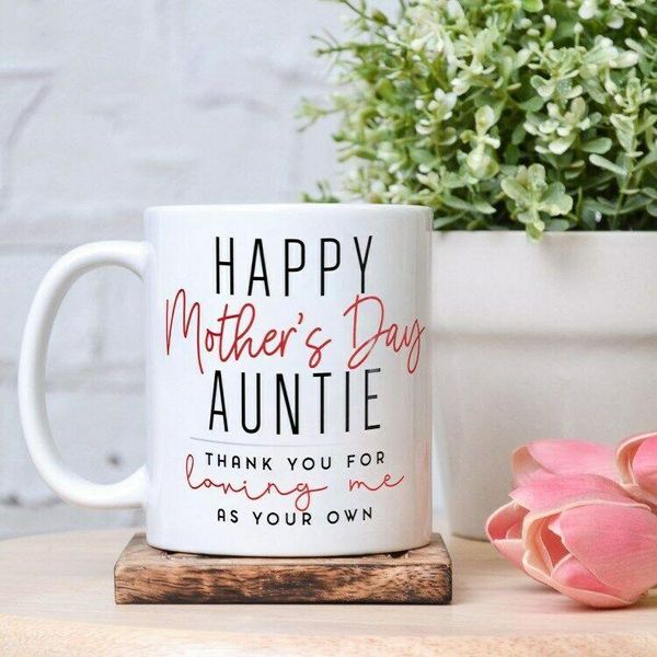 mugs details about  happy mother's day mug auntie gift for thanking you loving me as
mugs details about  happy mother's day mug auntie gift for thanking you loving me as