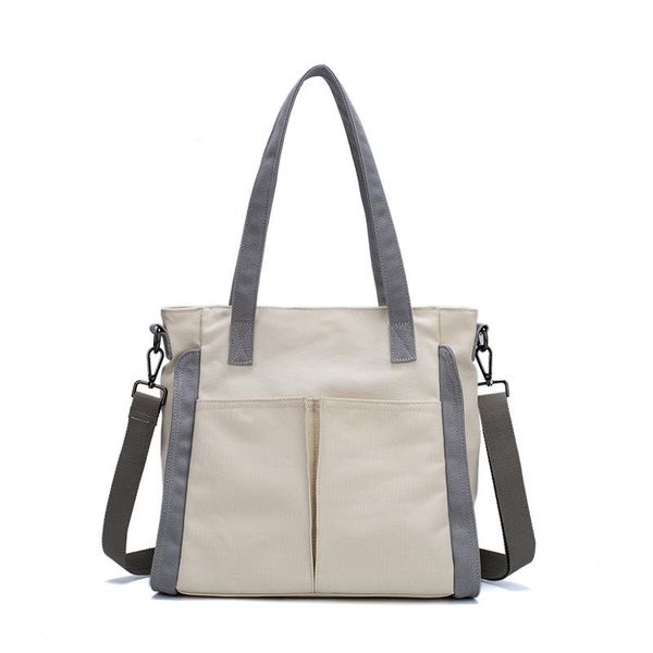 evening bags canvas shoulder messenger bag japanese large-capacity daily commuter handbag contrast color
evening bags canvas shoulder messenger bag japanese large-capacity daily commuter handbag contrast color