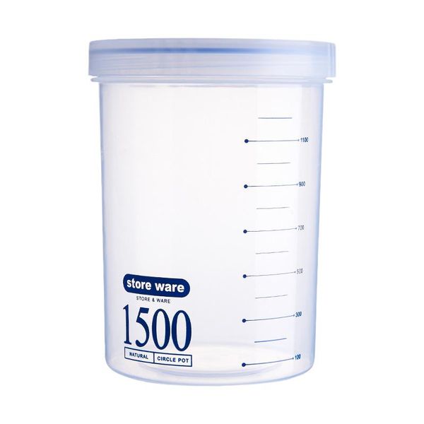 storage bottles & jars kitchen food bottle with lid sealed large capacity cereal tea box transparent plastic can blue 1500ml plasti
storage bottles & jars kitchen food bottle with lid sealed large capacity cereal tea box transparent plastic can blue 1500ml plasti