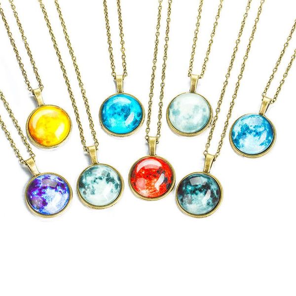 pendant necklaces 2021 style fashion dreamy crystal star galaxy pattern noctilucent short choker necklace for women jewelry, Silver
pendant necklaces 2021 style fashion dreamy crystal star galaxy pattern noctilucent short choker necklace for women jewelry, Silver