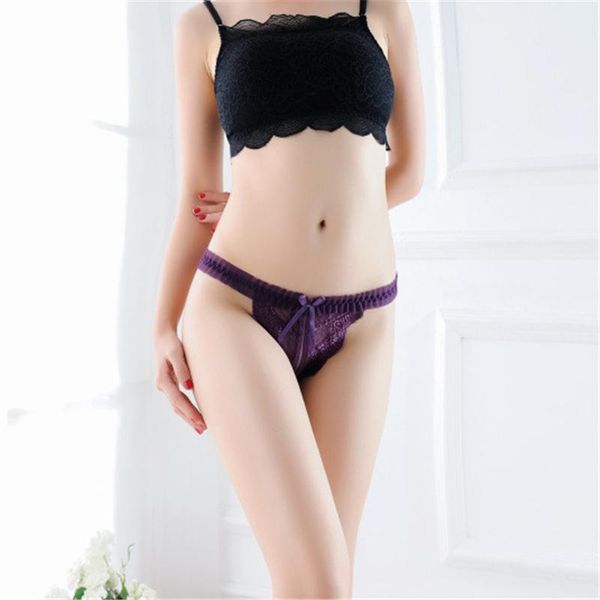 women's panties lingerie ropa mujer underwear women tanga thongs lace transparent bow open file folds low waist breathable no trace, Black;pink
women's panties lingerie ropa mujer underwear women tanga thongs lace transparent bow open file folds low waist breathable no trace, Black;pink